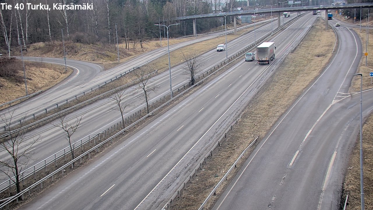 Weather Camera Image Road 40 Turku, Kärsämäki, Turku, Varsinais-Suomi