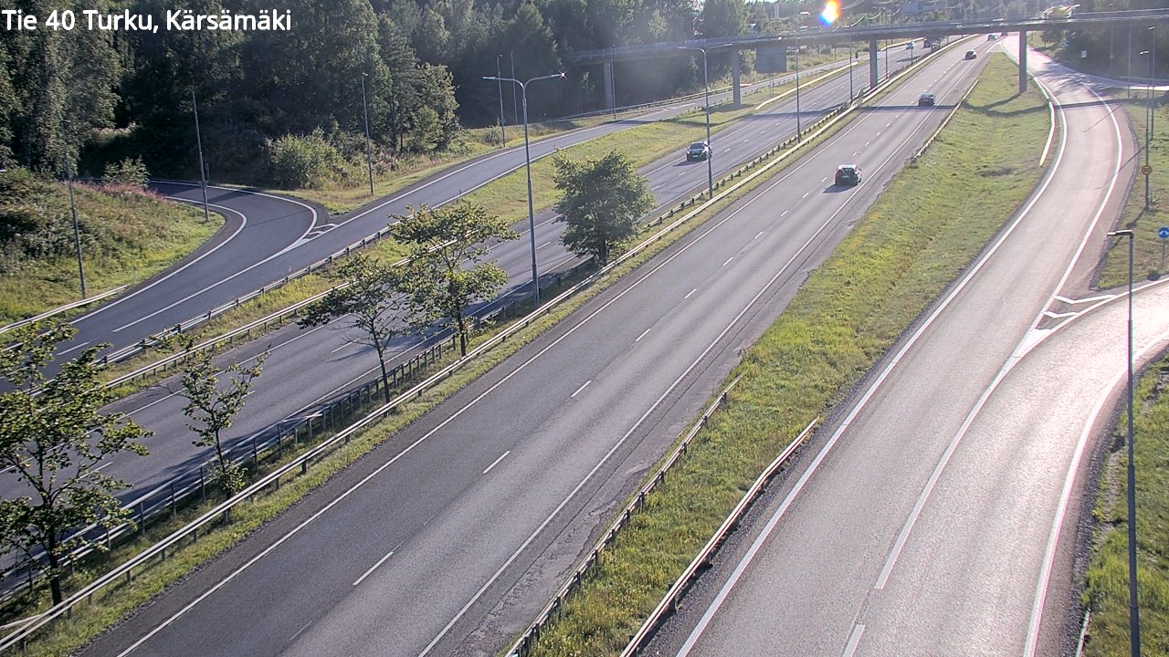 Kelikamerat Kuva Tie 40 Turku, Kärsämäki, Turku, Varsinais-Suomi