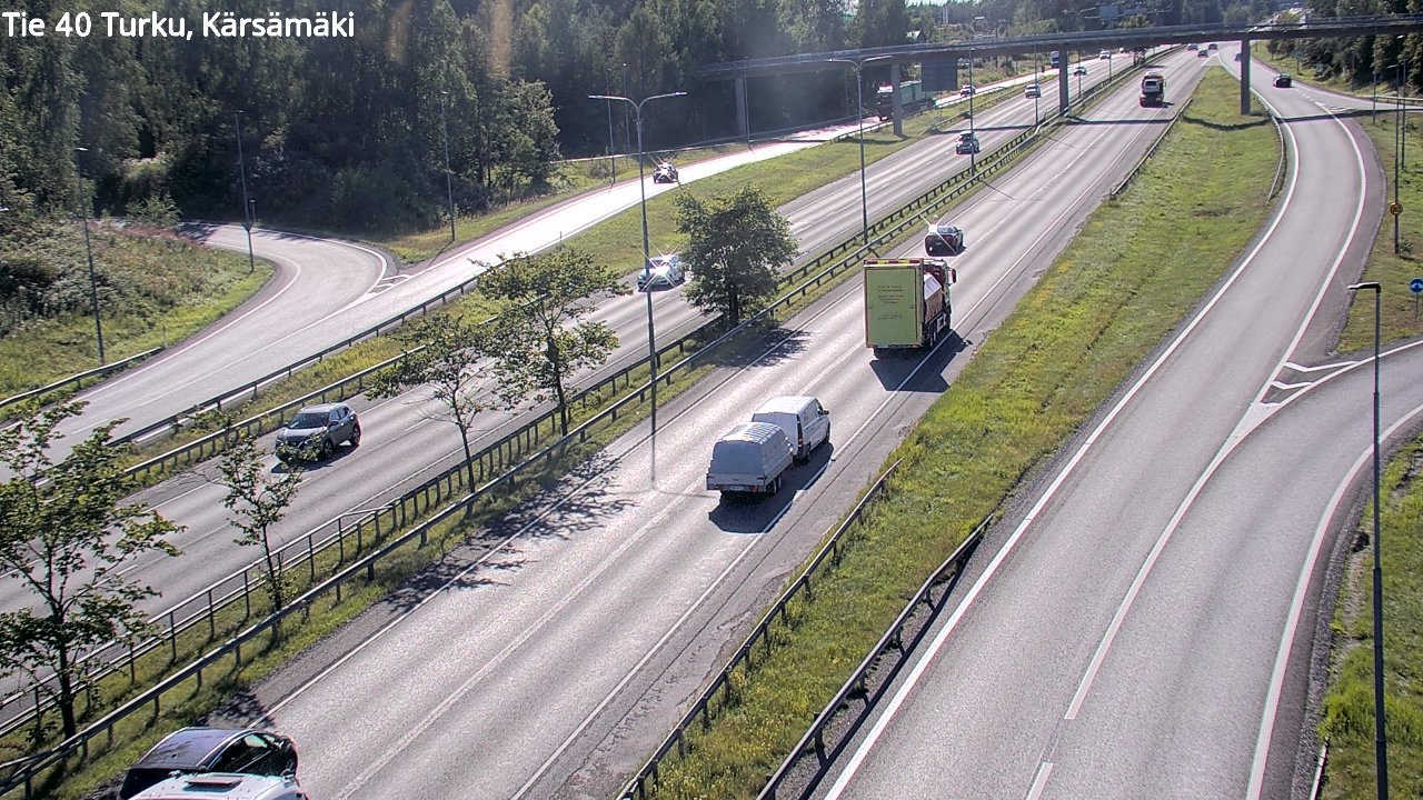 Kelikamerat Kuva Tie 40 Turku, Kärsämäki, Turku, Varsinais-Suomi
