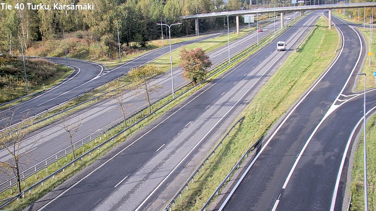 Weather Camera Image Road 40 Turku, Kärsämäki, Turku, Varsinais-Suomi