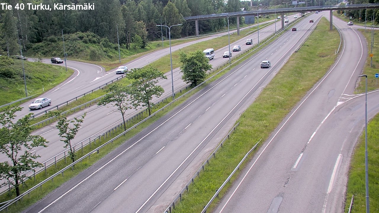 Kelikamerat Kuva Tie 40 Turku, Kärsämäki, Turku, Varsinais-Suomi