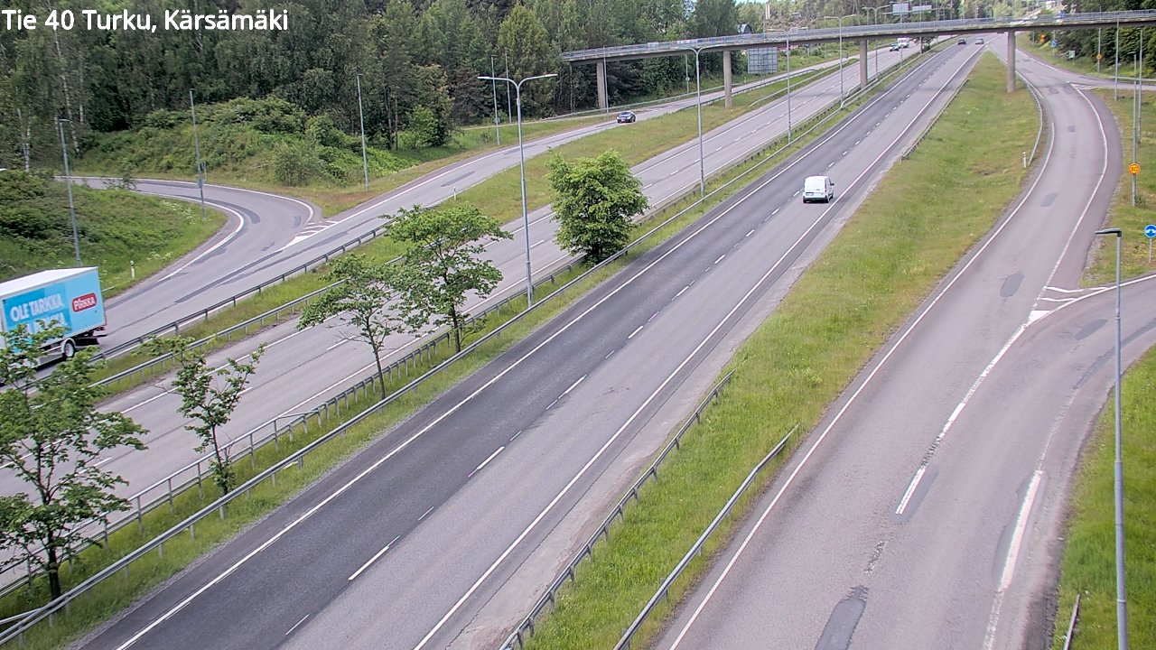 Kelikamerat Kuva Tie 40 Turku, Kärsämäki, Turku, Varsinais-Suomi