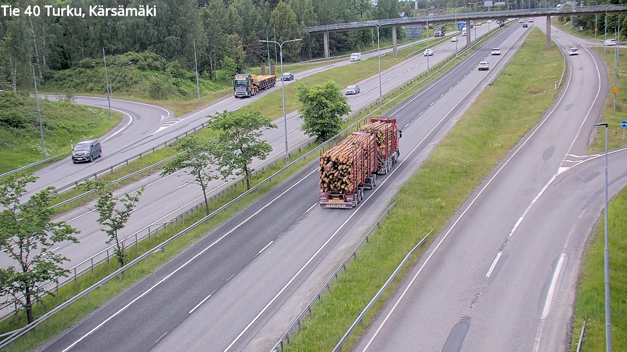 Kelikamerat Kuva Tie 40 Turku, Kärsämäki, Turku, Varsinais-Suomi