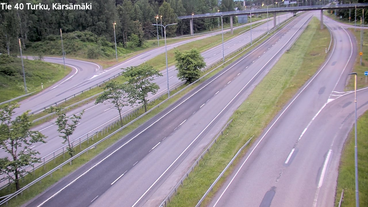 Kelikamerat Kuva Tie 40 Turku, Kärsämäki, Turku, Varsinais-Suomi