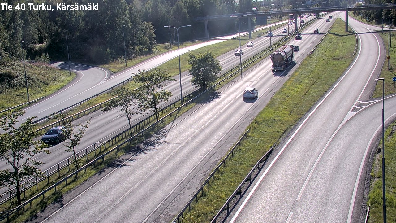 Kelikamerat Kuva Tie 40 Turku, Kärsämäki, Turku, Varsinais-Suomi