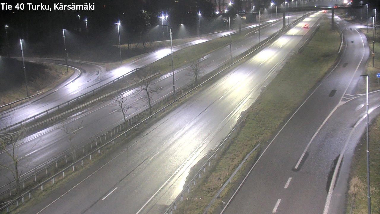 Weather Camera Image Väg 40 Åbo, Kärsämäki, Turku, Varsinais-Suomi