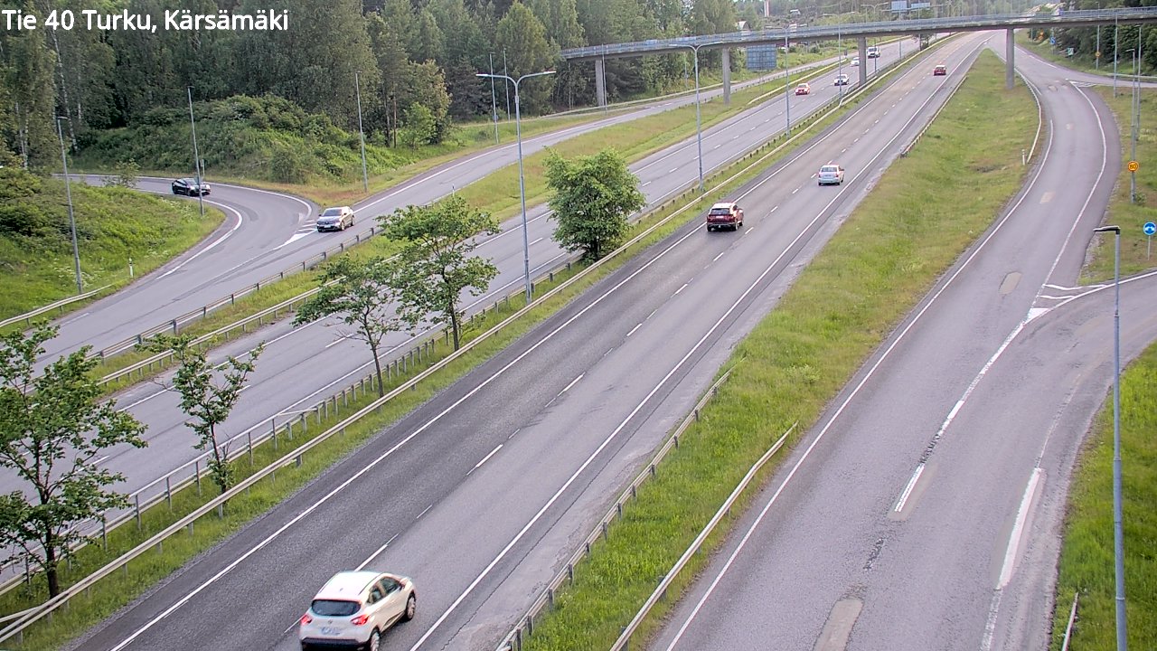 Kelikamerat Kuva Tie 40 Turku, Kärsämäki, Turku, Varsinais-Suomi