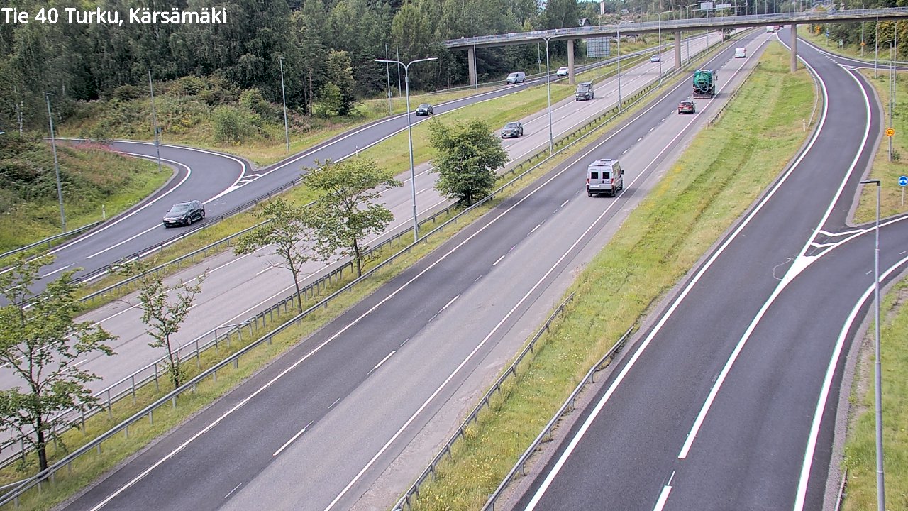 Kelikamerat Kuva Tie 40 Turku, Kärsämäki, Turku, Varsinais-Suomi