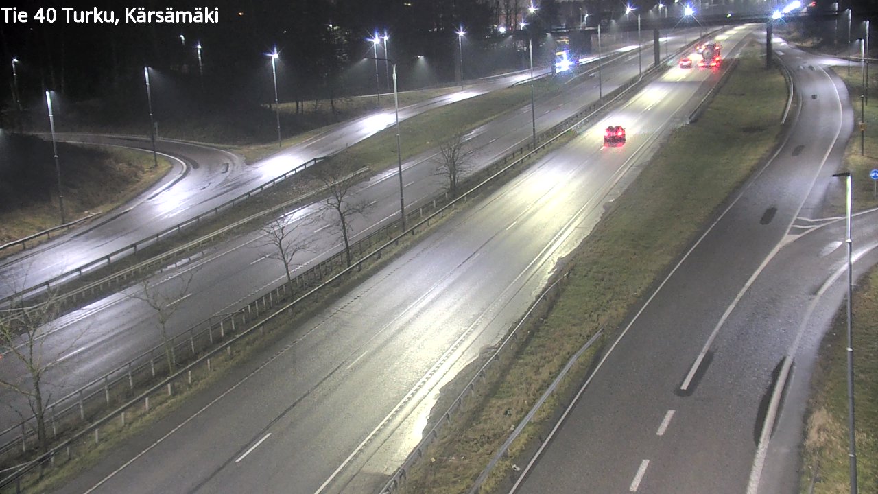 Weather Camera Image Väg 40 Åbo, Kärsämäki, Turku, Varsinais-Suomi