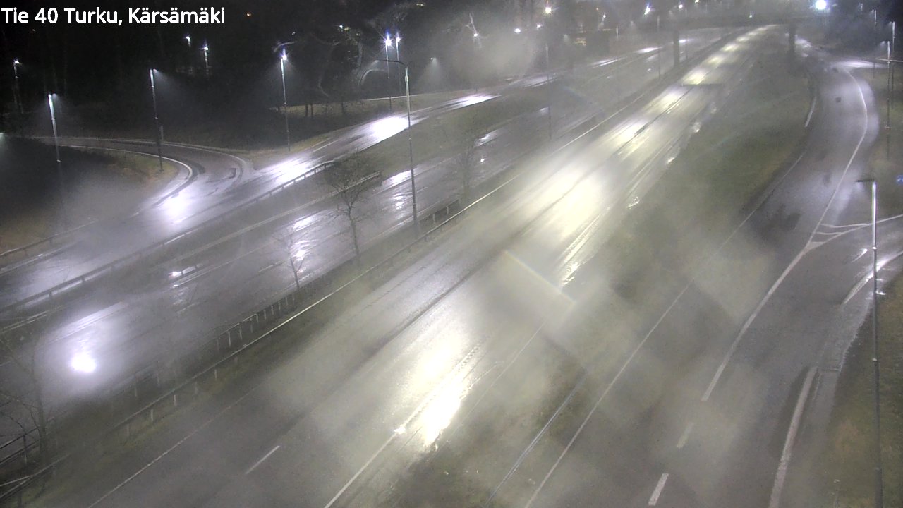 Weather Camera Image Väg 40 Åbo, Kärsämäki, Turku, Varsinais-Suomi