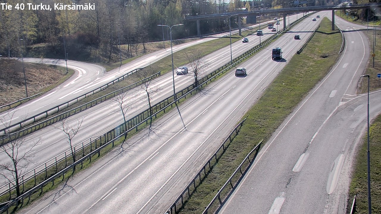 Kelikamerat Kuva Tie 40 Turku, Kärsämäki, Turku, Varsinais-Suomi