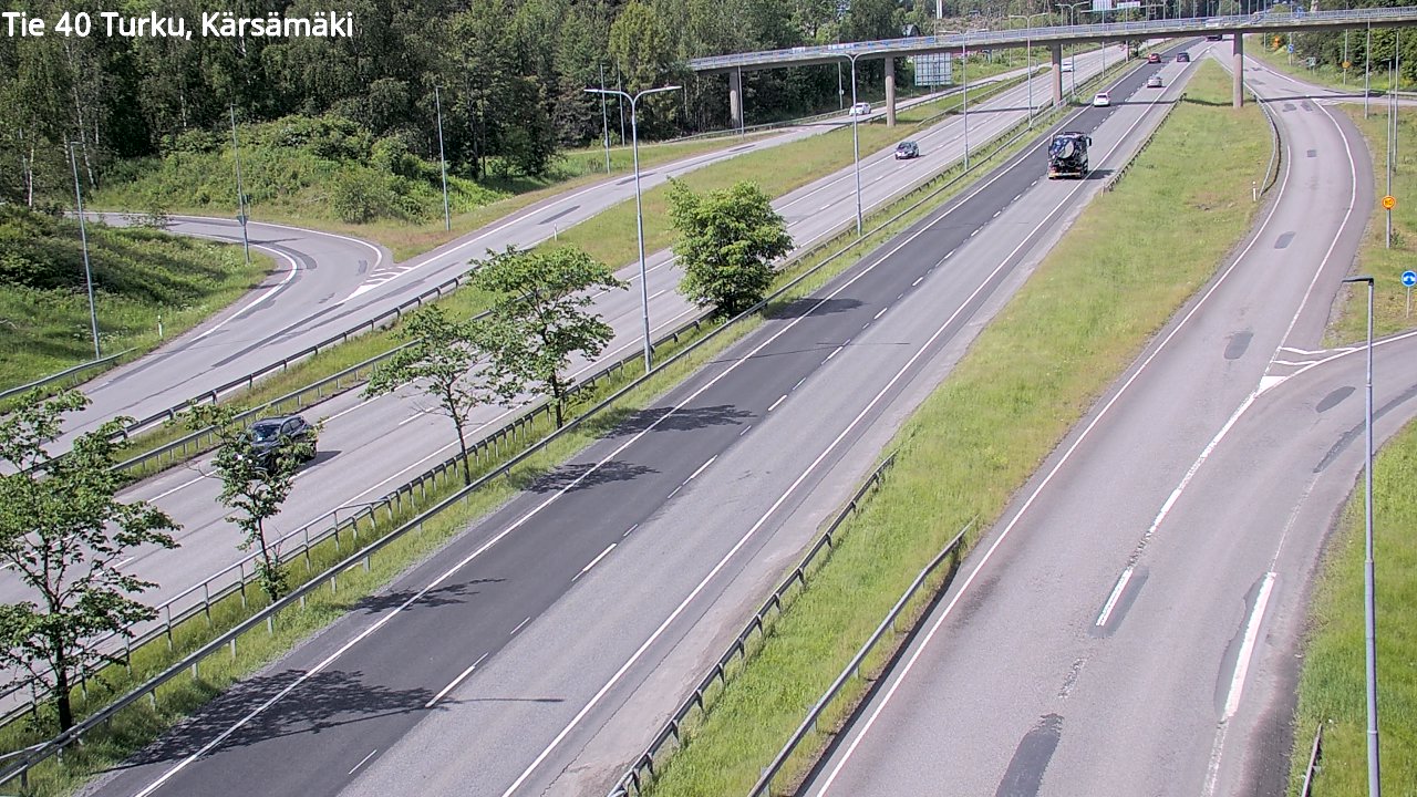 Kelikamerat Kuva Tie 40 Turku, Kärsämäki, Turku, Varsinais-Suomi