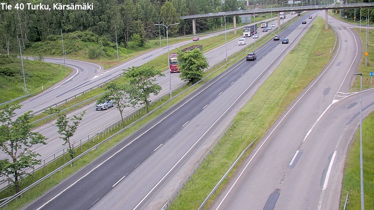 Kelikamerat Kuva Tie 40 Turku, Kärsämäki, Turku, Varsinais-Suomi