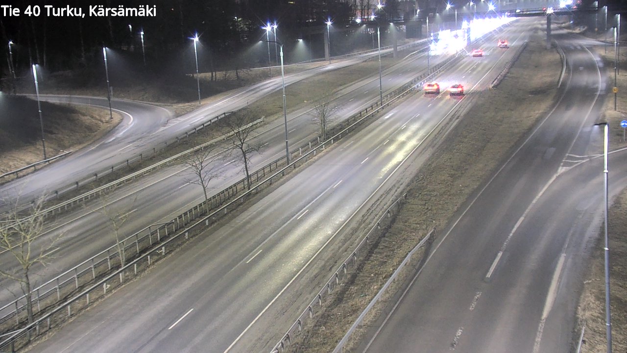 Weather Camera Image Road 40 Turku, Kärsämäki, Turku, Varsinais-Suomi
