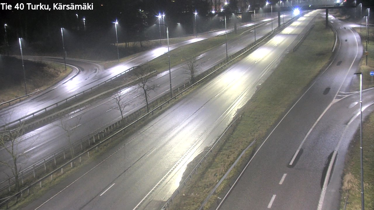 Weather Camera Image Väg 40 Åbo, Kärsämäki, Turku, Varsinais-Suomi