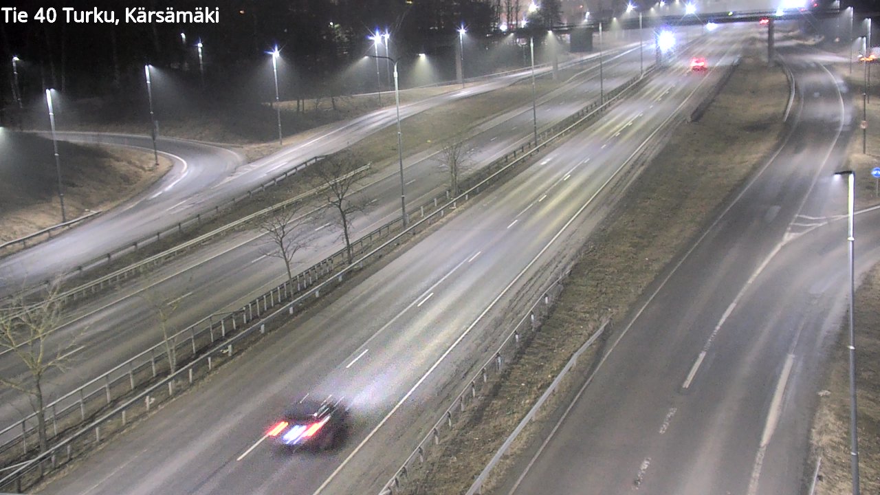 Weather Camera Image Road 40 Turku, Kärsämäki, Turku, Varsinais-Suomi