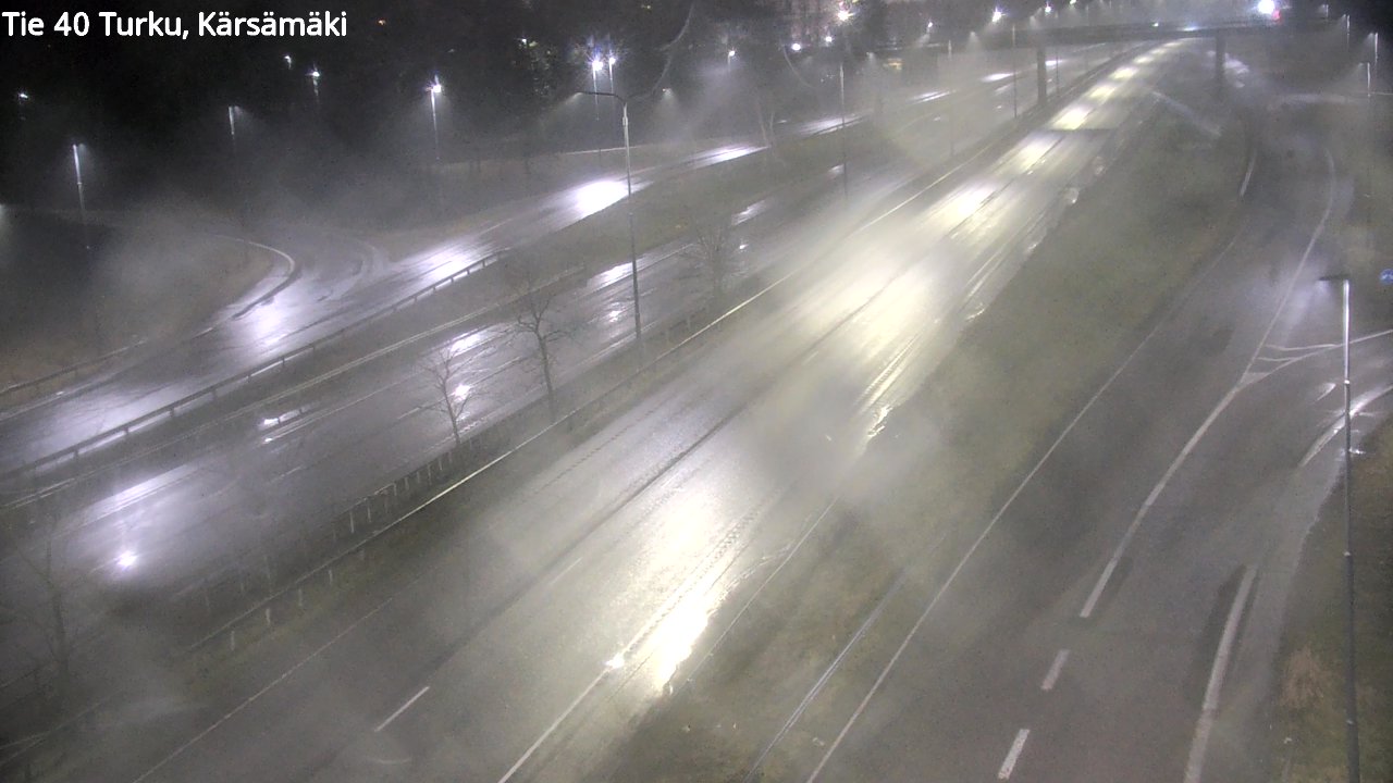 Weather Camera Image Väg 40 Åbo, Kärsämäki, Turku, Varsinais-Suomi