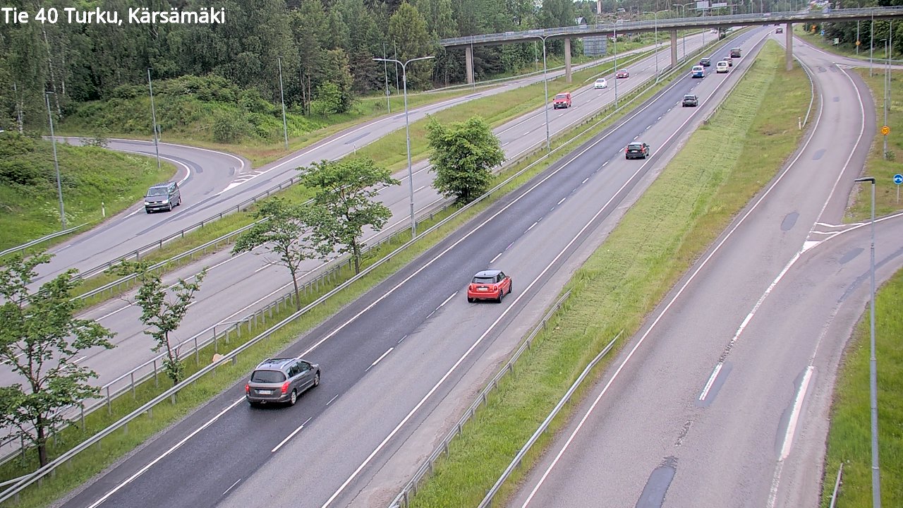 Kelikamerat Kuva Tie 40 Turku, Kärsämäki, Turku, Varsinais-Suomi