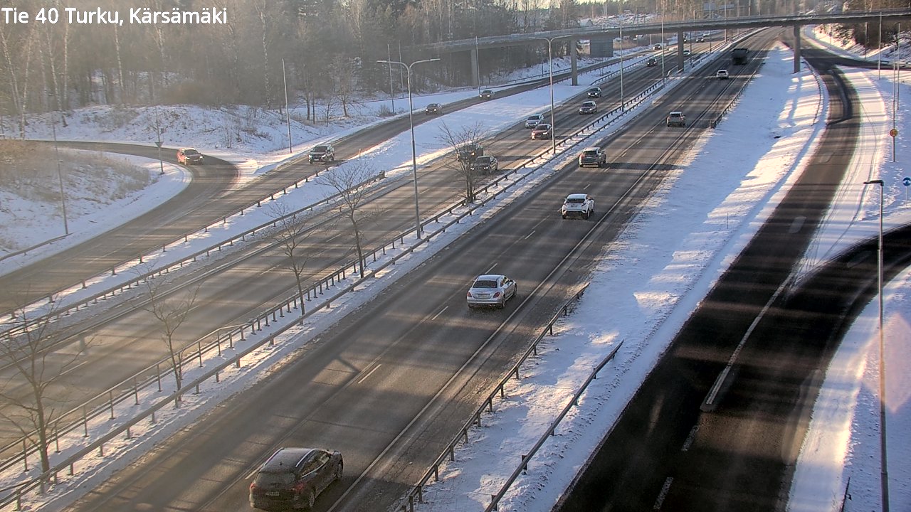 Weather Camera Image Road 40 Turku, Kärsämäki, Turku, Varsinais-Suomi