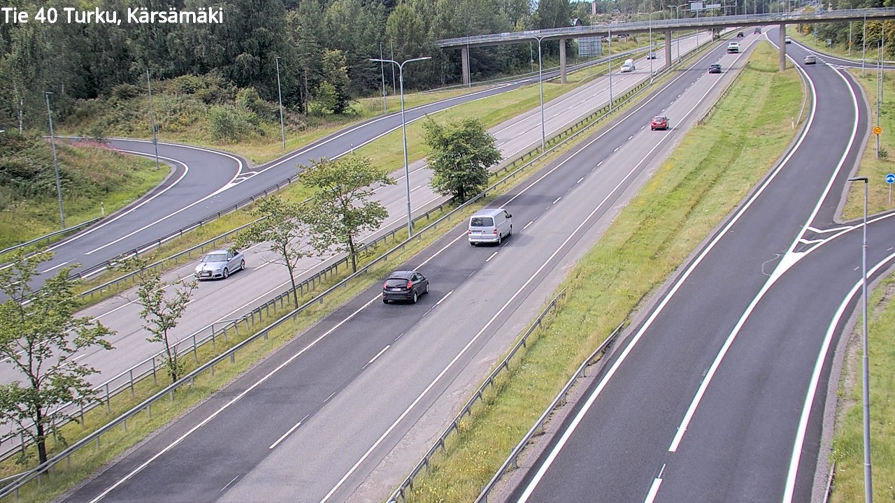 Kelikamerat Kuva Tie 40 Turku, Kärsämäki, Turku, Varsinais-Suomi