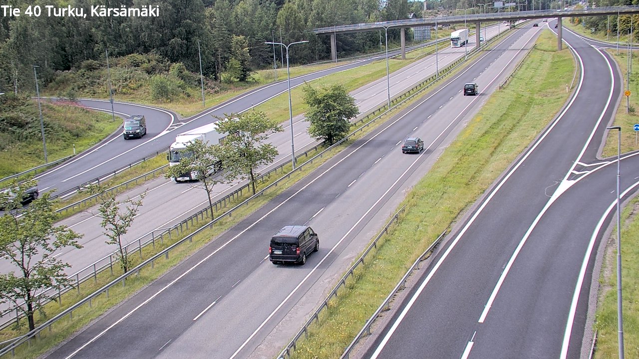 Kelikamerat Kuva Tie 40 Turku, Kärsämäki, Turku, Varsinais-Suomi