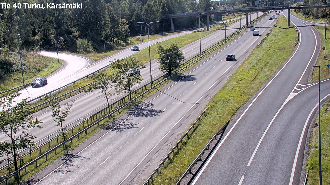 Kelikamerat Kuva Tie 40 Turku, Kärsämäki, Turku, Varsinais-Suomi