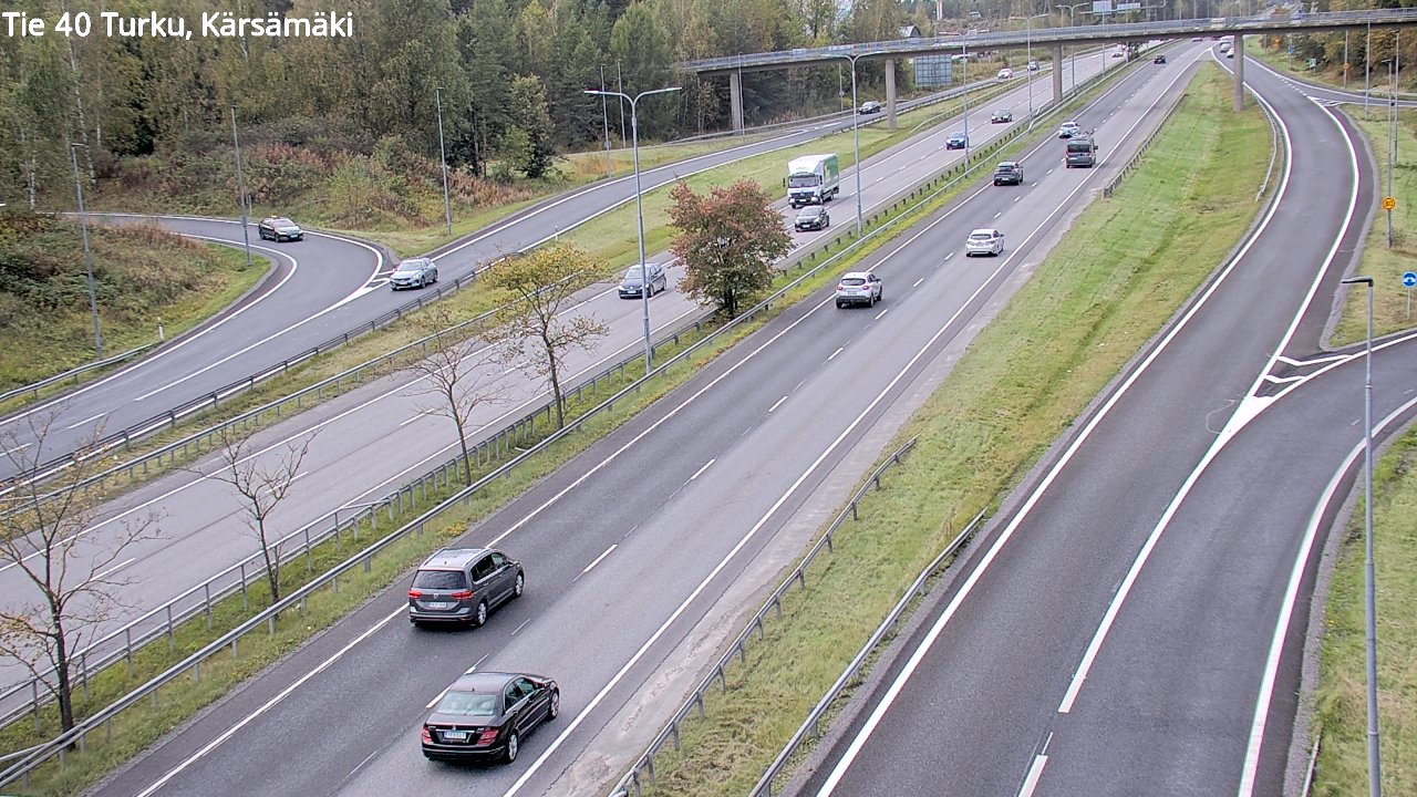 Kelikamerat Kuva Tie 40 Turku, Kärsämäki, Turku, Varsinais-Suomi