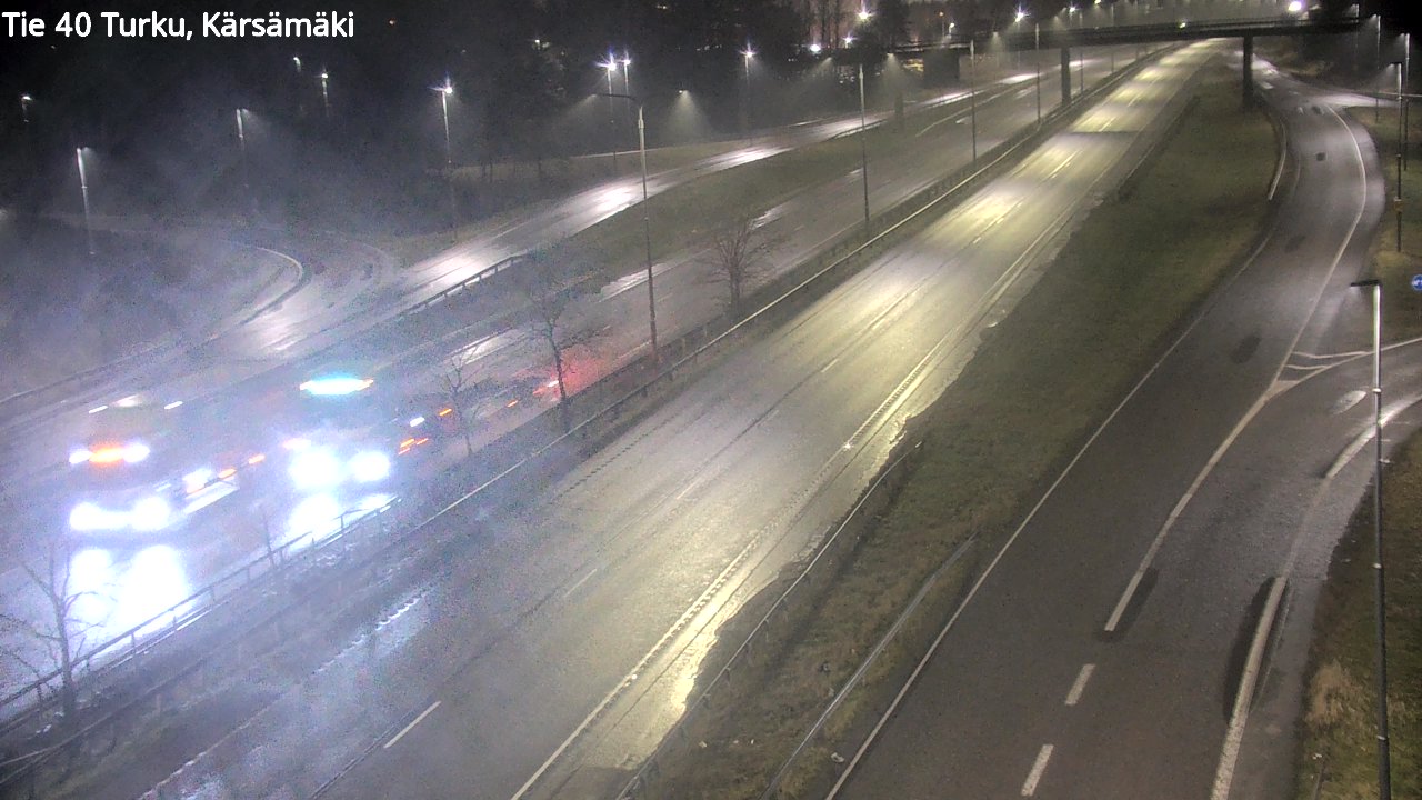 Weather Camera Image Väg 40 Åbo, Kärsämäki, Turku, Varsinais-Suomi