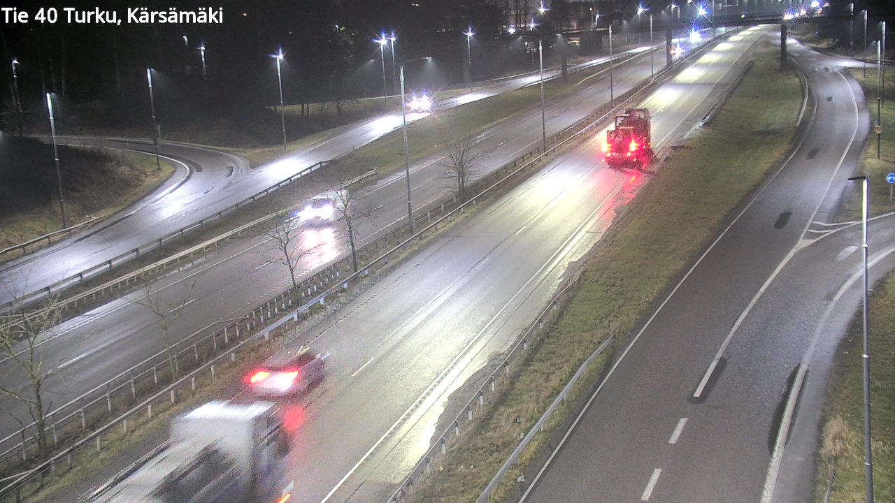 Weather Camera Image Väg 40 Åbo, Kärsämäki, Turku, Varsinais-Suomi