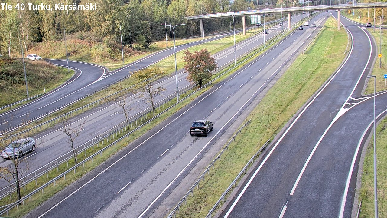 Weather Camera Image Road 40 Turku, Kärsämäki, Turku, Varsinais-Suomi