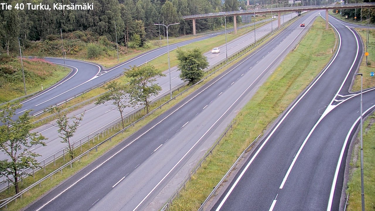 Weather Camera Image Road 40 Turku, Kärsämäki, Turku, Varsinais-Suomi
