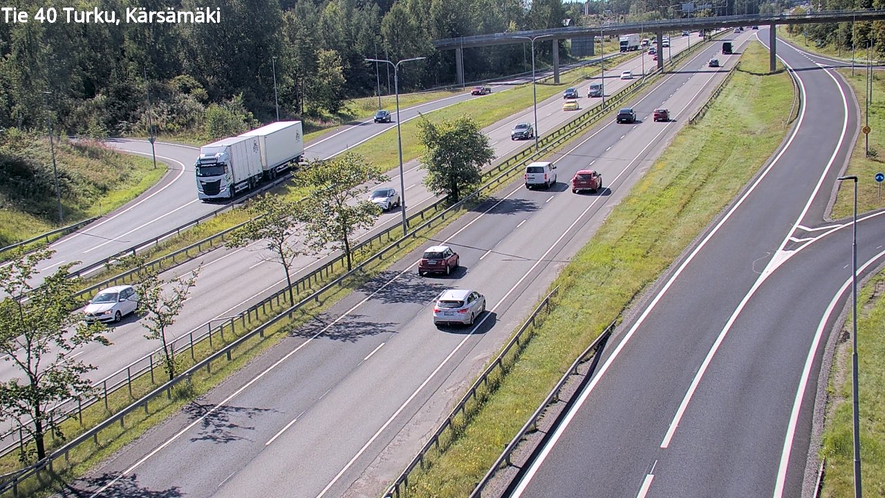 Kelikamerat Kuva Tie 40 Turku, Kärsämäki, Turku, Varsinais-Suomi