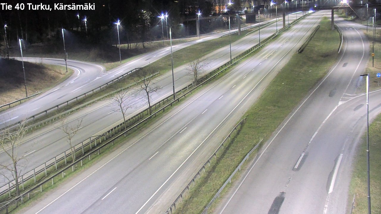 Weather Camera Image Road 40 Turku, Kärsämäki, Turku, Varsinais-Suomi