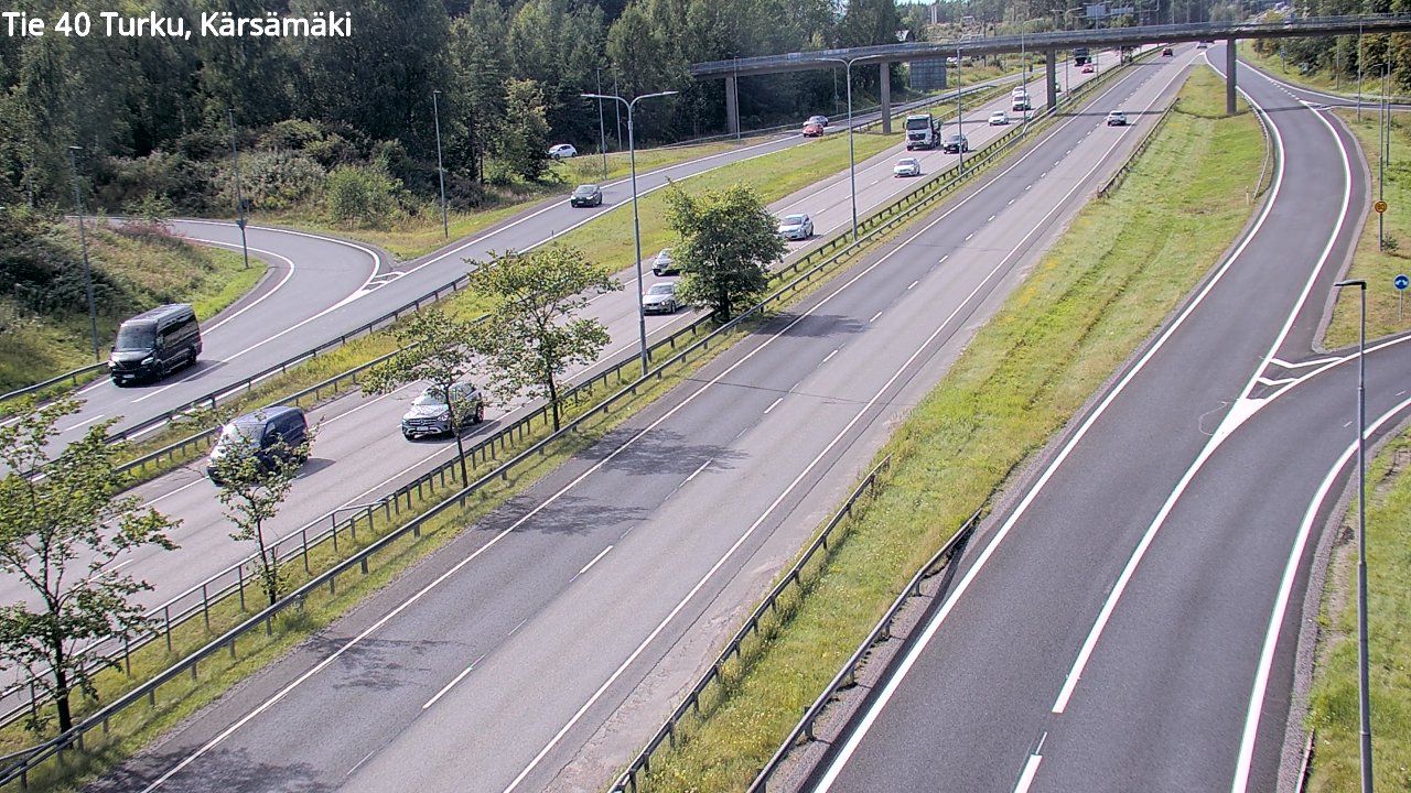 Kelikamerat Kuva Tie 40 Turku, Kärsämäki, Turku, Varsinais-Suomi