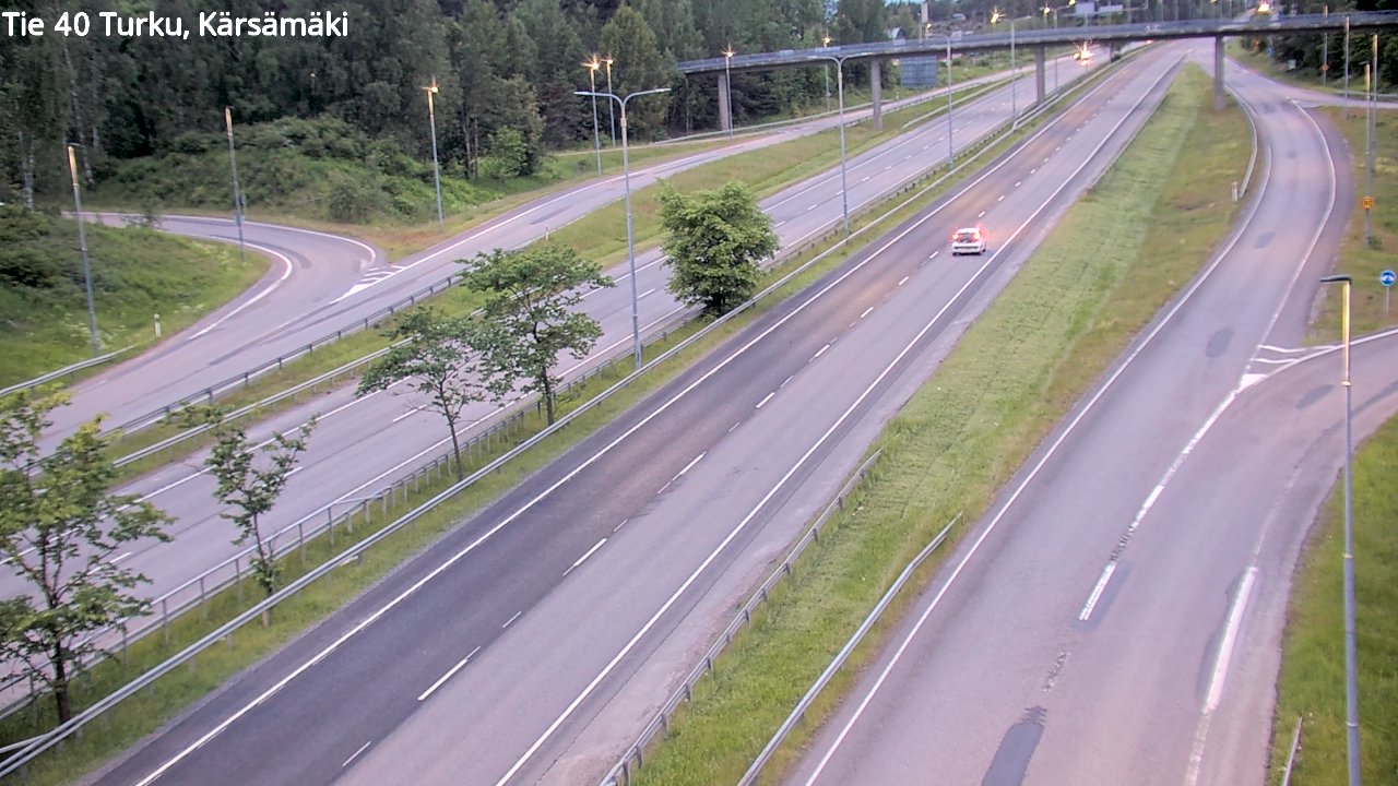 Kelikamerat Kuva Tie 40 Turku, Kärsämäki, Turku, Varsinais-Suomi