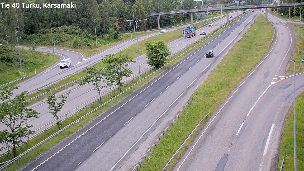 Kelikamerat Kuva Tie 40 Turku, Kärsämäki, Turku, Varsinais-Suomi