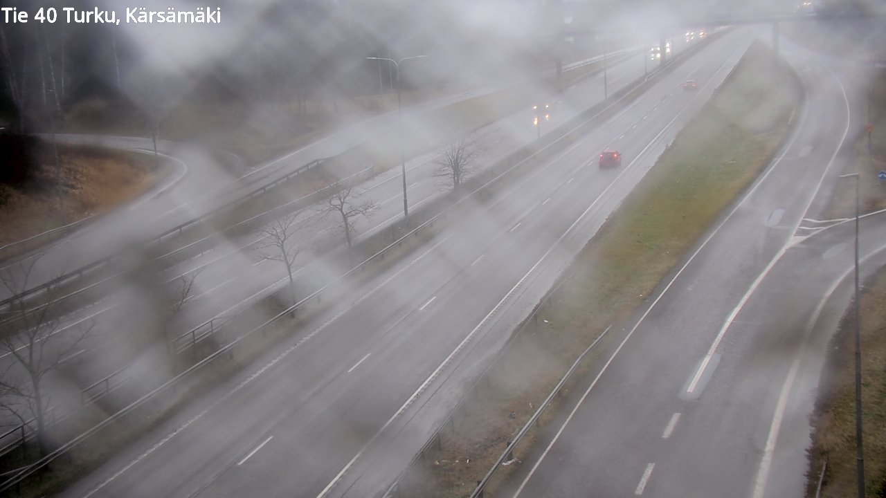 Weather Camera Image Väg 40 Åbo, Kärsämäki, Turku, Varsinais-Suomi