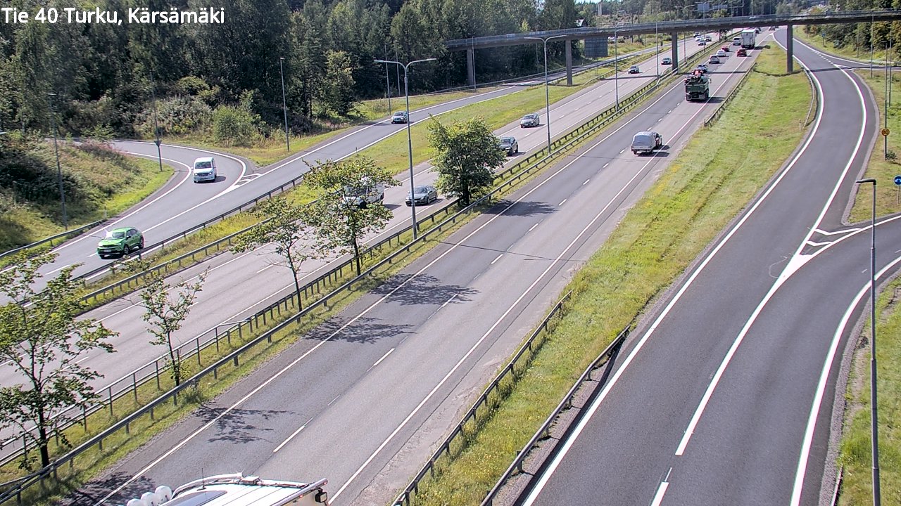 Kelikamerat Kuva Tie 40 Turku, Kärsämäki, Turku, Varsinais-Suomi