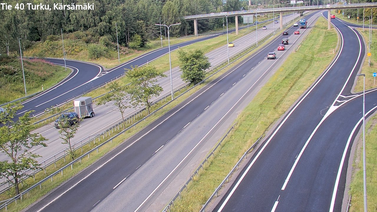 Kelikamerat Kuva Tie 40 Turku, Kärsämäki, Turku, Varsinais-Suomi