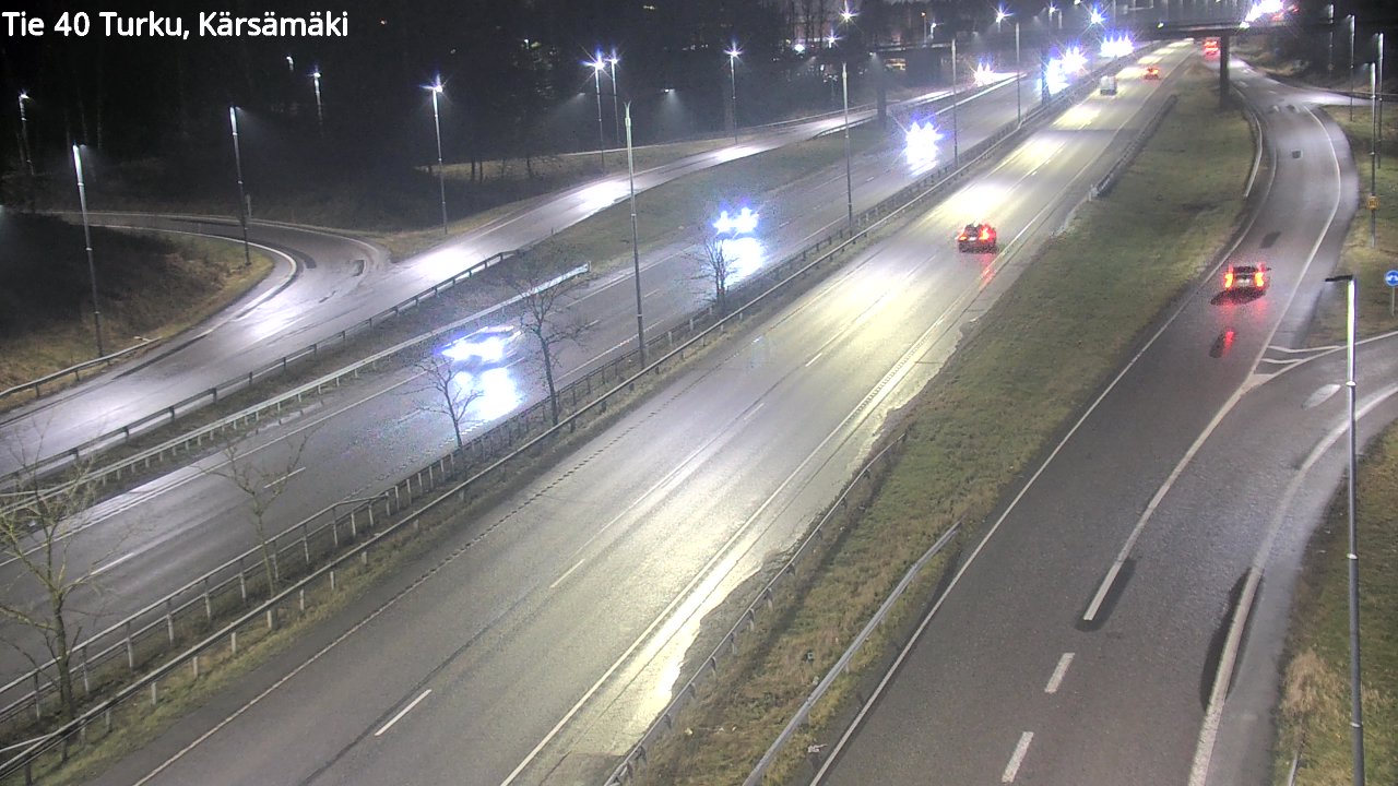 Weather Camera Image Väg 40 Åbo, Kärsämäki, Turku, Varsinais-Suomi