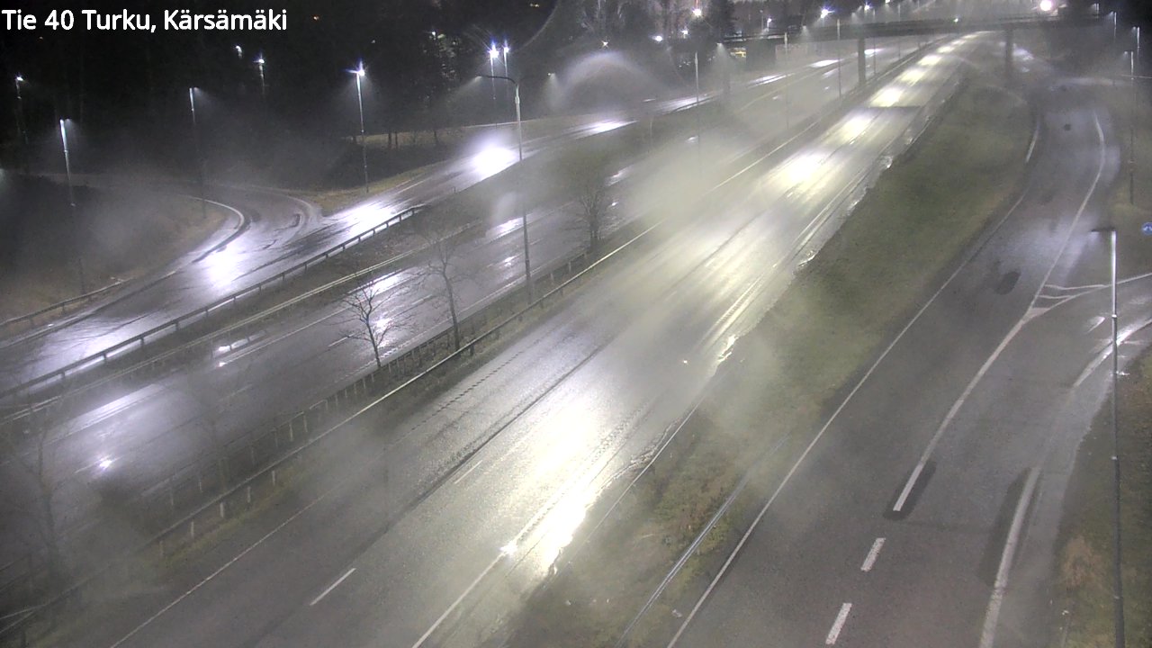 Weather Camera Image Väg 40 Åbo, Kärsämäki, Turku, Varsinais-Suomi