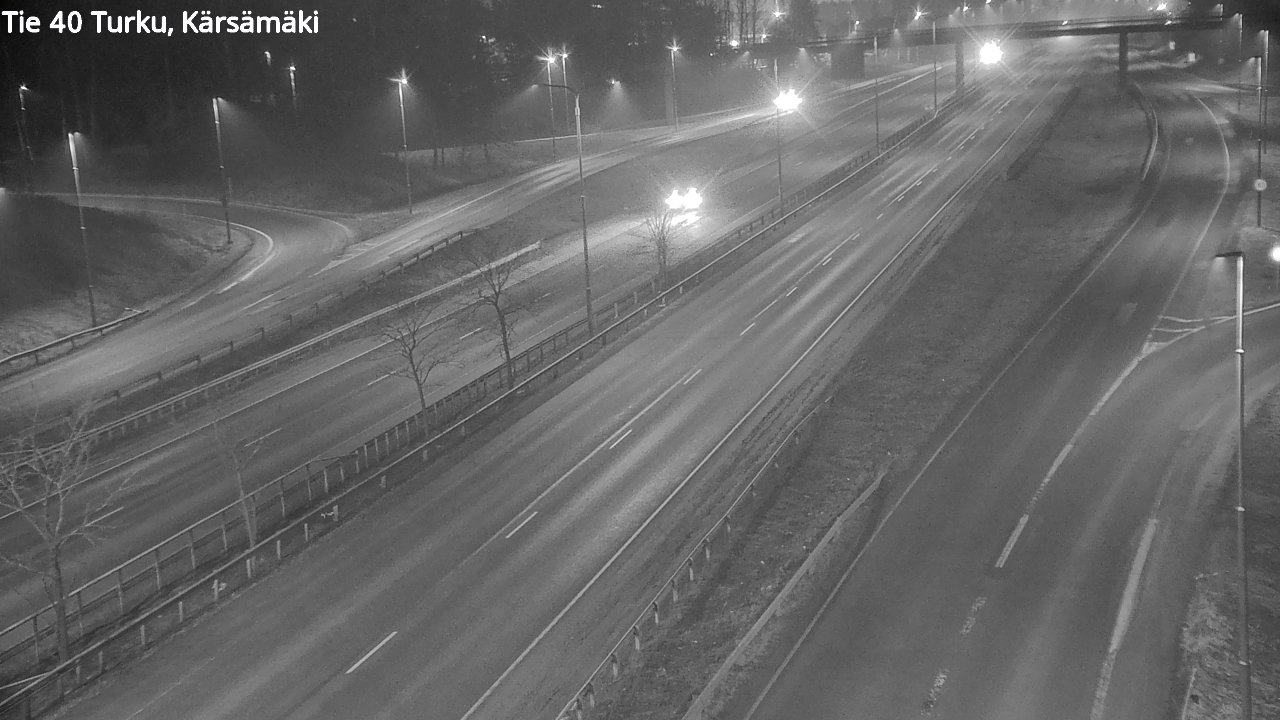 Weather Camera Image Road 40 Turku, Kärsämäki, Turku, Varsinais-Suomi
