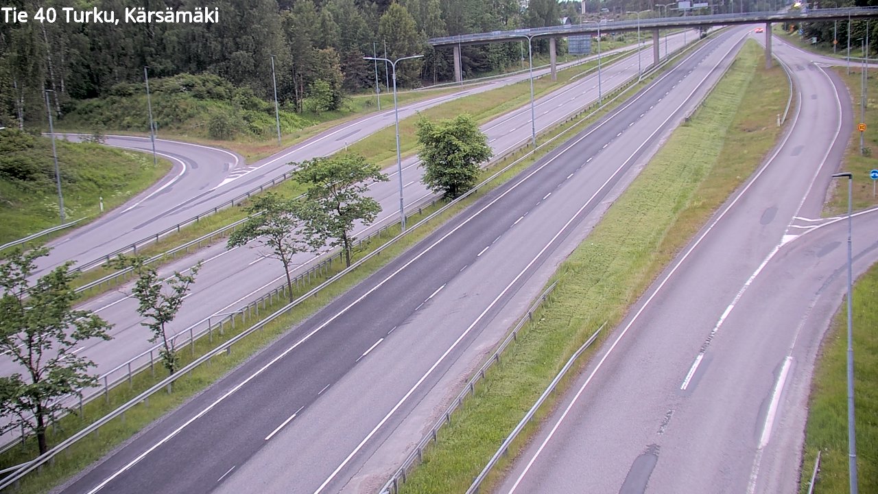 Kelikamerat Kuva Tie 40 Turku, Kärsämäki, Turku, Varsinais-Suomi