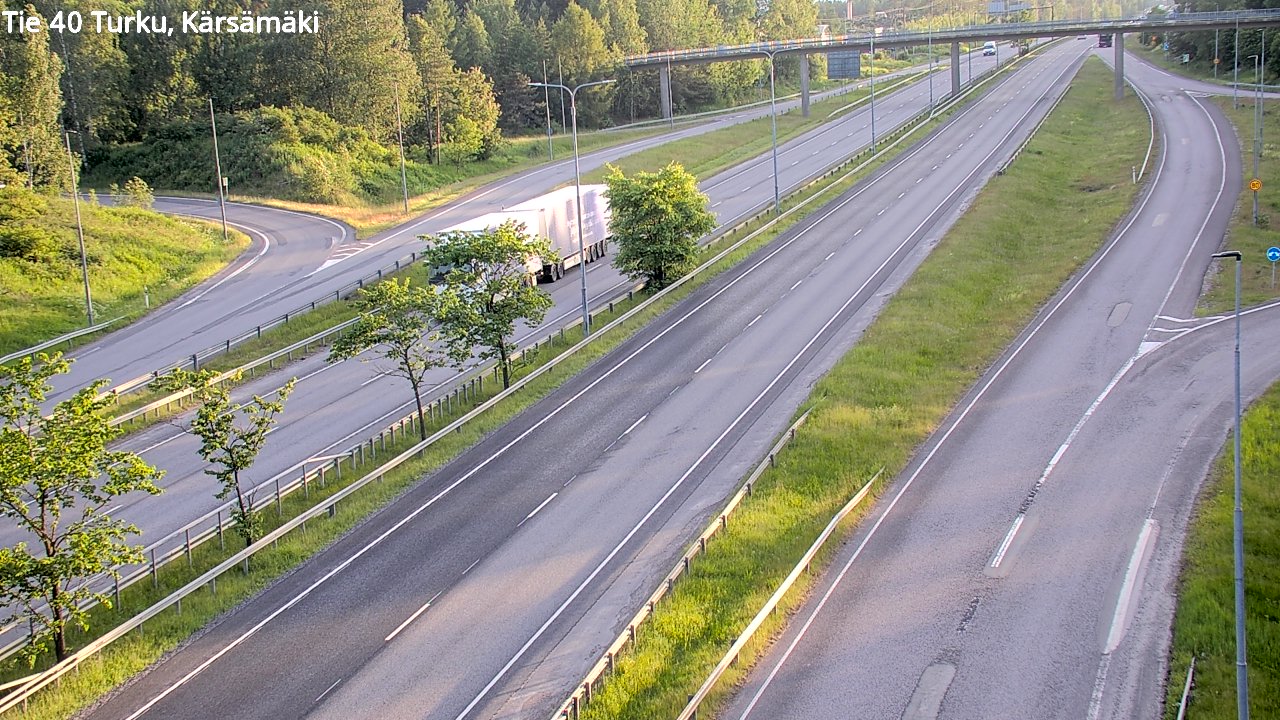 Kelikamerat Kuva Tie 40 Turku, Kärsämäki, Turku, Varsinais-Suomi