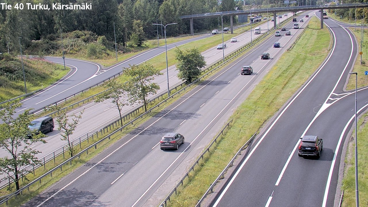 Weather Camera Image Road 40 Turku, Kärsämäki, Turku, Varsinais-Suomi