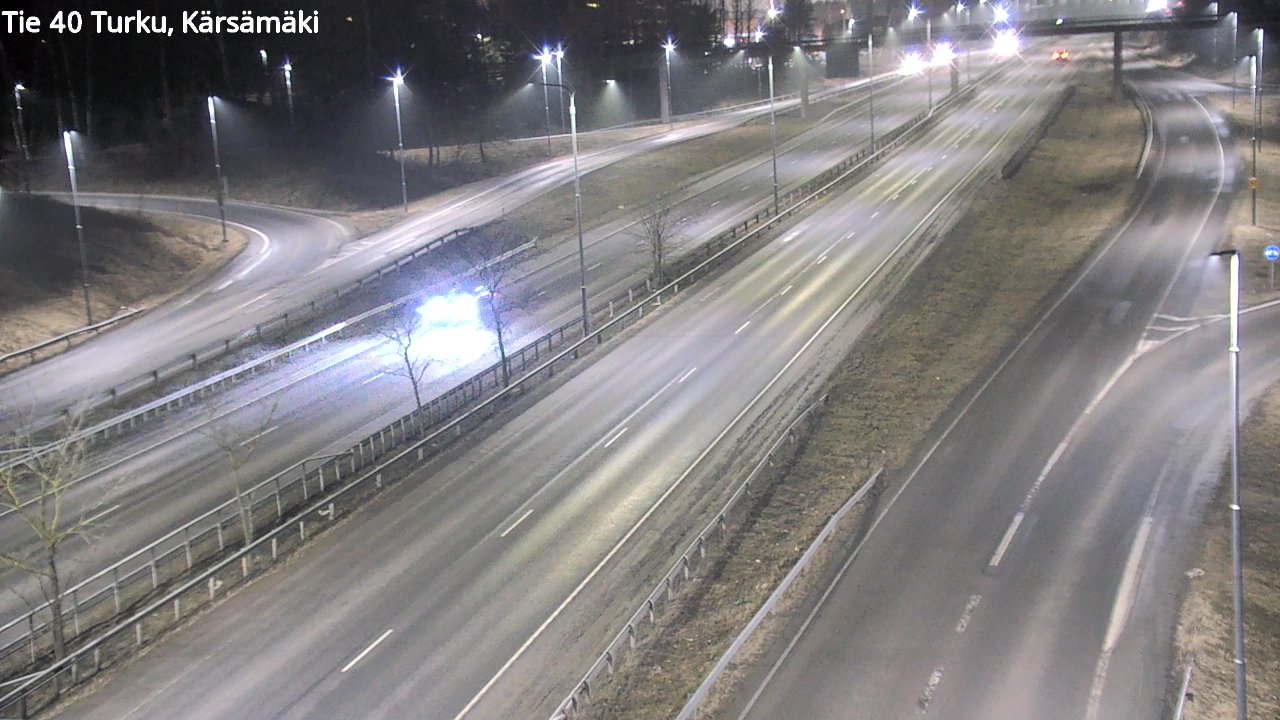 Weather Camera Image Road 40 Turku, Kärsämäki, Turku, Varsinais-Suomi