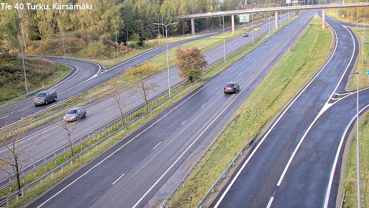 Weather Camera Image Road 40 Turku, Kärsämäki, Turku, Varsinais-Suomi