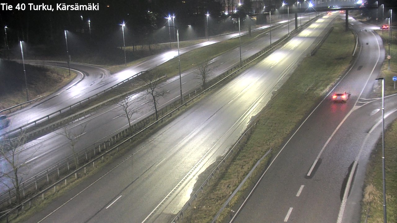 Weather Camera Image Väg 40 Åbo, Kärsämäki, Turku, Varsinais-Suomi