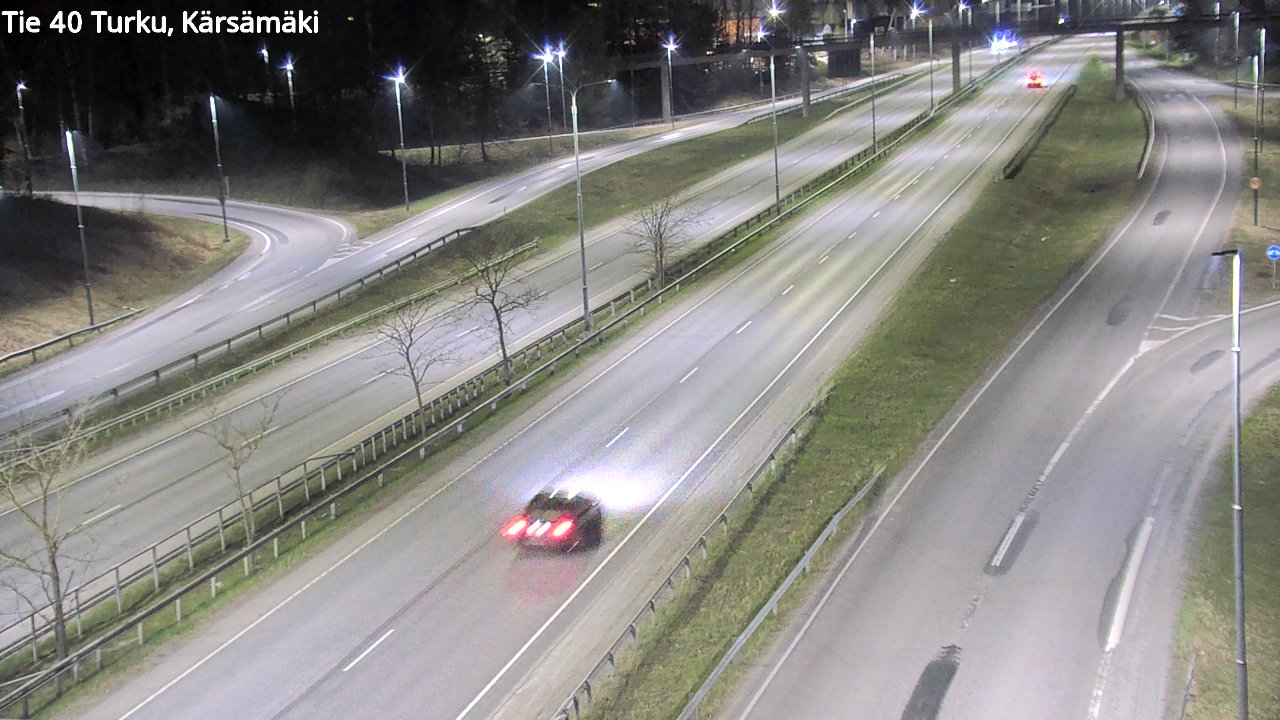 Weather Camera Image Road 40 Turku, Kärsämäki, Turku, Varsinais-Suomi