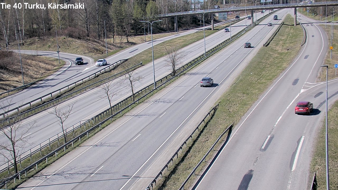 Kelikamerat Kuva Tie 40 Turku, Kärsämäki, Turku, Varsinais-Suomi